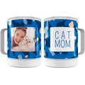 Frisco "Cat Mom" Insulated Stainless Steel Personalized Mug, 10-oz