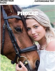 Frisco Portrait Woven Throw Personalized Blanket, 50" x 60" slide 2 of 4