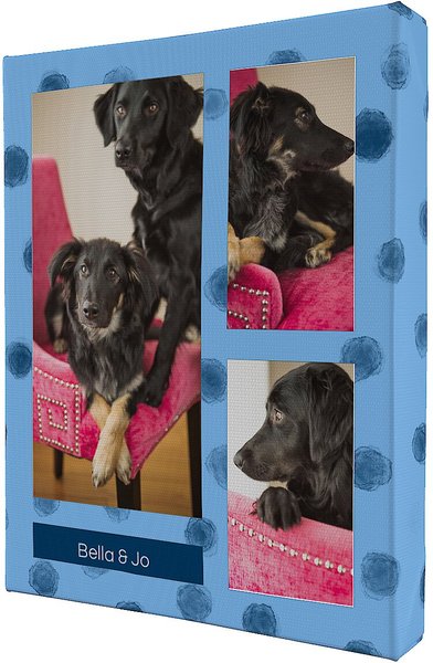 Frisco Personalized Dotted Collage Gallery-Wrapped Canvas, 8" x 10" slide 1 of 7