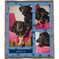 Frisco Dotted Collage Woven Throw Personalized Blanket, 50" x 60"