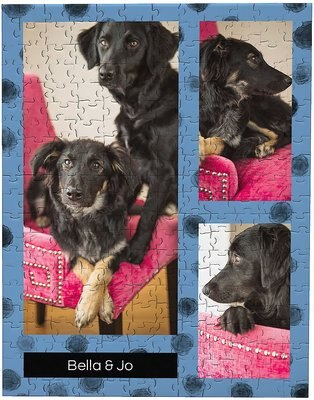 Frisco Personalized Dotted Collage Photo Puzzle, 11