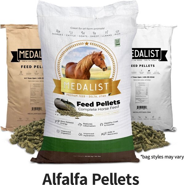 Alfalfa Pellets 50 Lb Bag (Organic) – FeedsForLess.com