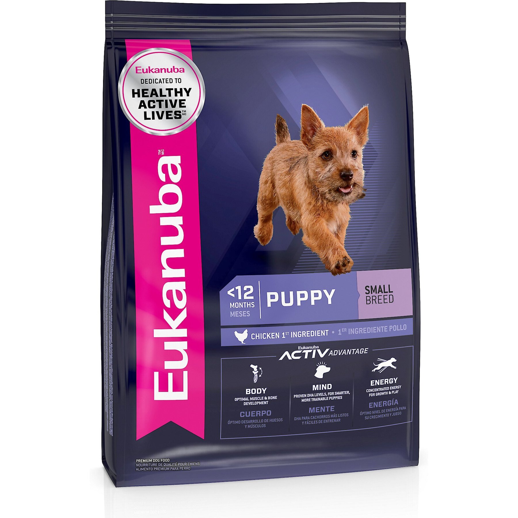 EUKANUBA Puppy Small Breed Dry Dog Food 28 lb bag Chewy