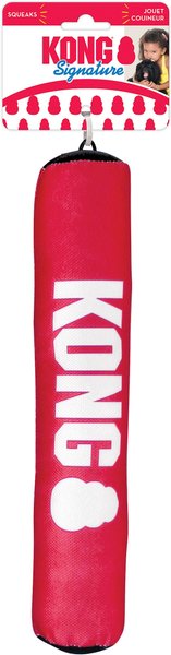 KONG Signature Stick with Rope Dog Chew Toy, Small-Medium