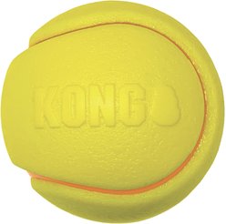 KONG Squeezz Tennis Double Assorted Dog Toy, Color Varies, Medium