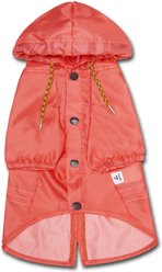 Touchdog Split-Vent Designer Waterproof Dog & Cat Raincoat, Red, X-Large slide 2 of 2