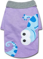 Touchdog Arubark Caribbean Style Dog Polo Dog & Cat T-Shirt, Purple, X-Large