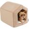 Show in main carousel: Frisco Velvet Covered House Cat & Dog Bed, Beige slide 4 of 8