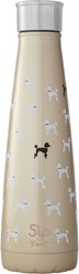 S'ip by S'well French Standard Stainless Steel Water Bottle, 15-oz