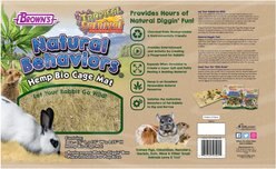 Brown's Natural Behavior Hemp Small Animal Bio Cage Mat slide 2 of 4