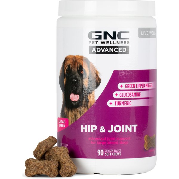 GNC PETS Advanced Hip & Joint Support Chicken Flavor Large Breed Soft