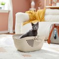 Frisco Top Loading Cat Kennel, Gray