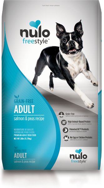 Nulo Freestyle Salmon & Peas Recipe Grain-Free Adult Dry Dog Food, 26-lb bag slide 1 of 10