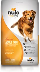 Nulo Freestyle Cod & Lentils Recipe Grain-Free Adult Trim Dry Dog Food, 26-lb bag