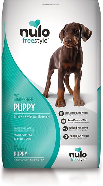 Nulo Freestyle Turkey & Sweet Potato Grain-Free Dry Puppy Food, 26-lb bag slide 1 of 10