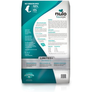Nulo Freestyle Limited+ Salmon Recipe Grain-Free Puppy & Adult Dry Dog Food, 24-lb bag