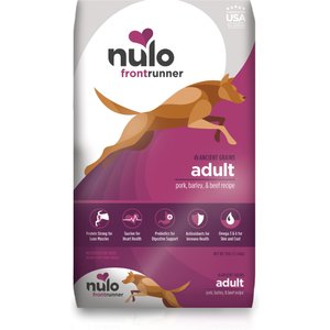 Nulo Frontrunner Ancient Grains Pork, Barley & Beef Adult Dry Dog Food, 25-lb bag