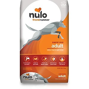 Nulo Frontrunner Ancient Grains Turkey, Trout & Spelt Adult Dry Dog Food, 25-lb bag