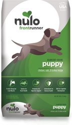 Nulo Frontrunner Ancient Grains Chicken, Oats & Turkey Puppy Dry Dog Food, 25-lb bag