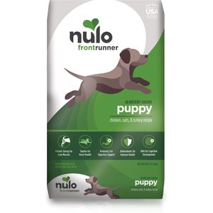 Nulo Frontrunner Ancient Grains Chicken, Oats & Turkey Puppy Dry Dog Food, 25-lb bag