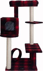 Armarkat 50-in Classic Cat Tree with Bench & Perch