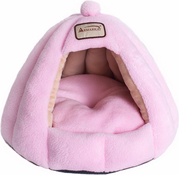 Armarkat Soft Pink Cat Bed slide 1 of 9
