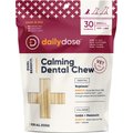 dailydose Calming Dental Chews for Small Dogs, Under 22 lbs, 30 count