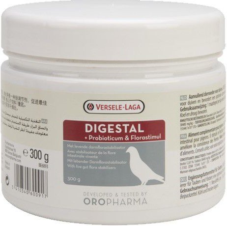 Versele-Laga Oropharma Digestal + Florastimul Digestive Support Pigeon Supplement, 11-oz tub slide 1 of 3