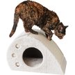 Show in main carousel: Two By Two The Magnolia 18.9-in Mini Plush Cat Condo, Cream slide 3 of 5