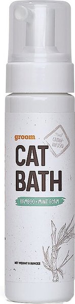 Litterbox.com Bamboo Mint Cat Bath Foam Wash, 8-oz bottle slide 1 of 3