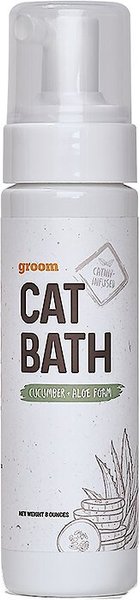 Litterbox.com Cucumber Aloe Cat Bath Foam Wash, 8-oz bottle slide 1 of 3