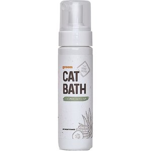 Litterbox.com Cucumber Aloe Cat Bath Foam Wash, 8-oz bottle
