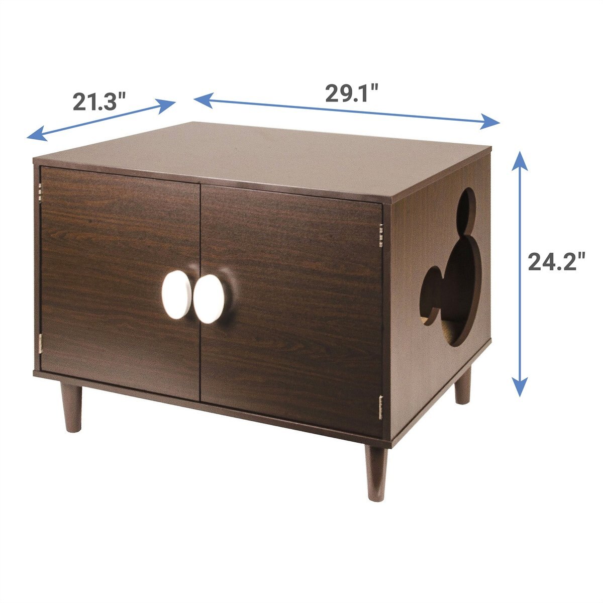Penn-Plax Disney 24.2-in Cat Cabinet