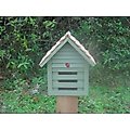 Bird Houses by Mark Homestead Ladybug Bird House, Sage