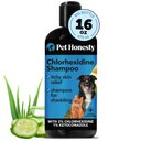 PetHonesty Chlorhexidine Antibacterial Itchy Skin, Allergy Relief & Sensitive Skin Dog Shampoo, 16-fl oz bottle