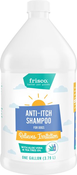 Frisco Anti-Itch Dog Shampoo with Aloe, Unscented, 1-Gal bottle slide 1 of 5