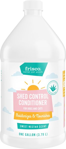 Frisco Shed Control Dog & Cat Conditioner, Sweet Nectar Scent, 1-gal bottle slide 1 of 4