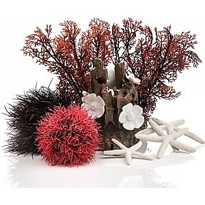 biOrb Aquarium Decor Set, 4-gal, Red Forest