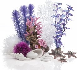 biOrb Aquarium Decor Set, 8-gal, Pink Ocean