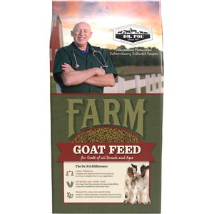 Dr. Pol Healthy Goat Alfalfa Recipe Goat Feed, 40-lb bag