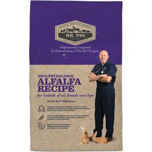Dr. Pol Healthy Balance Alfalfa Recipe Rabbit Food, 6-lb bag
