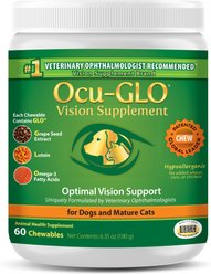 Animal Necessity Ocu-GLO Optimal Vision Support Soft Chew Dog & Cat Supplement, 60 count