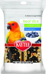 Kaytee Avian Superfood Treat Stick Blueberry Bird Treat, 5.5-oz bag
