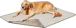 Frisco Faux Linen Personalized Dog & Cat Blanket, Beige, Large slide 2 of 7