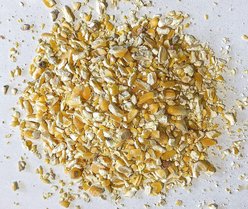Prairie Melody Organic Cracked Corn 9% Protein Scratch Poultry Feed, 5-lb bag, case of 6