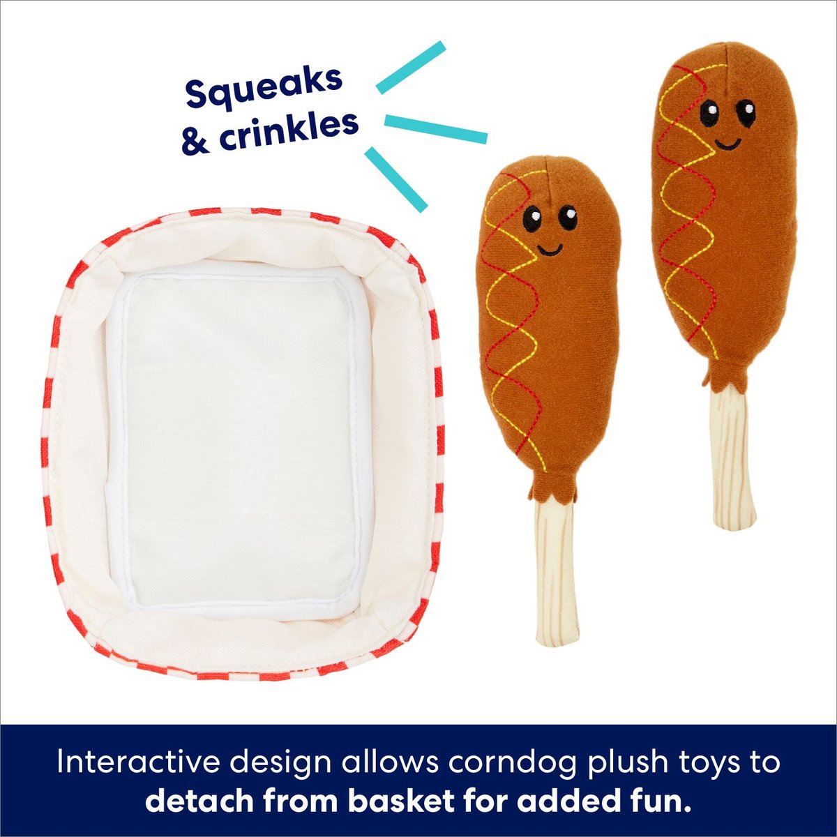 Corn dog sales plush