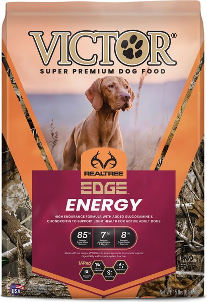 VICTOR Realtree EDGE ENERGY Dry Dog Food, 15-lb bag slide 1 of 8