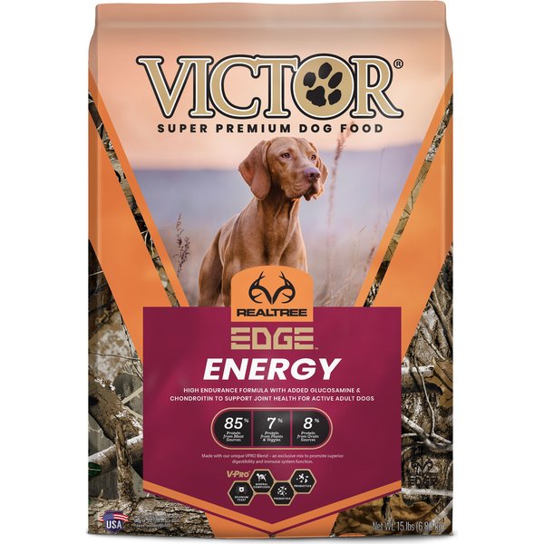 VICTOR Realtree MAX 5 PRO Dry Dog Food 15 lb bag Chewy