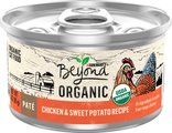 Purina Beyond High Protein Organic Chicken & Sweet Potato Recipe Pate Wet Cat Food, 3-oz can, case of 12