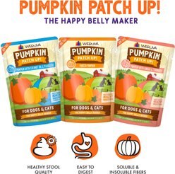 Weruva Pumpkin Patch Up! Pumpkin Pumpkin, What's Your Function? Variety Pack Dog & Cat Wet Food Supplement, 2.8-oz pouch, case of 12 slide 2 of 5
